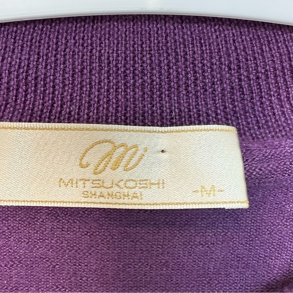 Silk Cashmere Wool blend Sweater size M - Picture 6 of 9